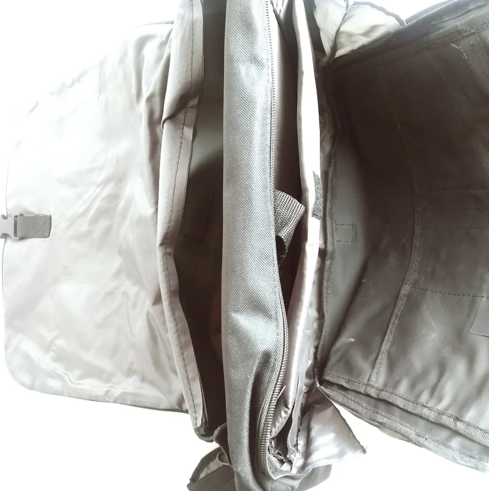 LAPTOP MESSENGER BAG UNISEX BLACK Casual Business Office
